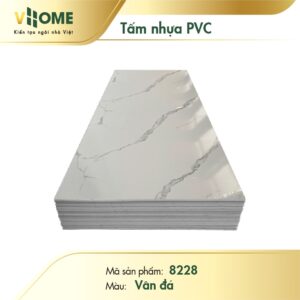 Tấm ốp nhựa PVC Vân đá VHOME - 8228