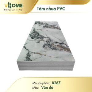 Tấm ốp nhựa PVC Vân đá VHOME - 8267