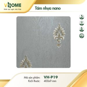 Tấm ốp nano cắt theo yêu cầu VHOME - Họa Tiết P19
