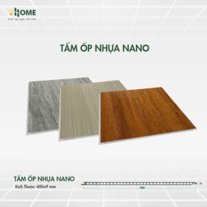 Kích thước tấm ốp nano VHOME nhập khẩu