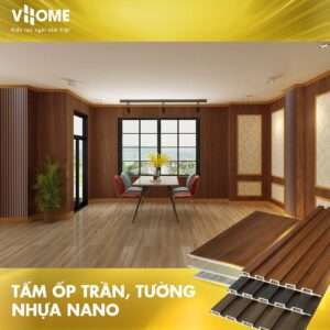 Tấm ốp Lam Sóng VHOME chất lượng cao