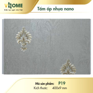 Tấm ốp nano cắt theo yêu cầu VHOME - Họa Tiết P19