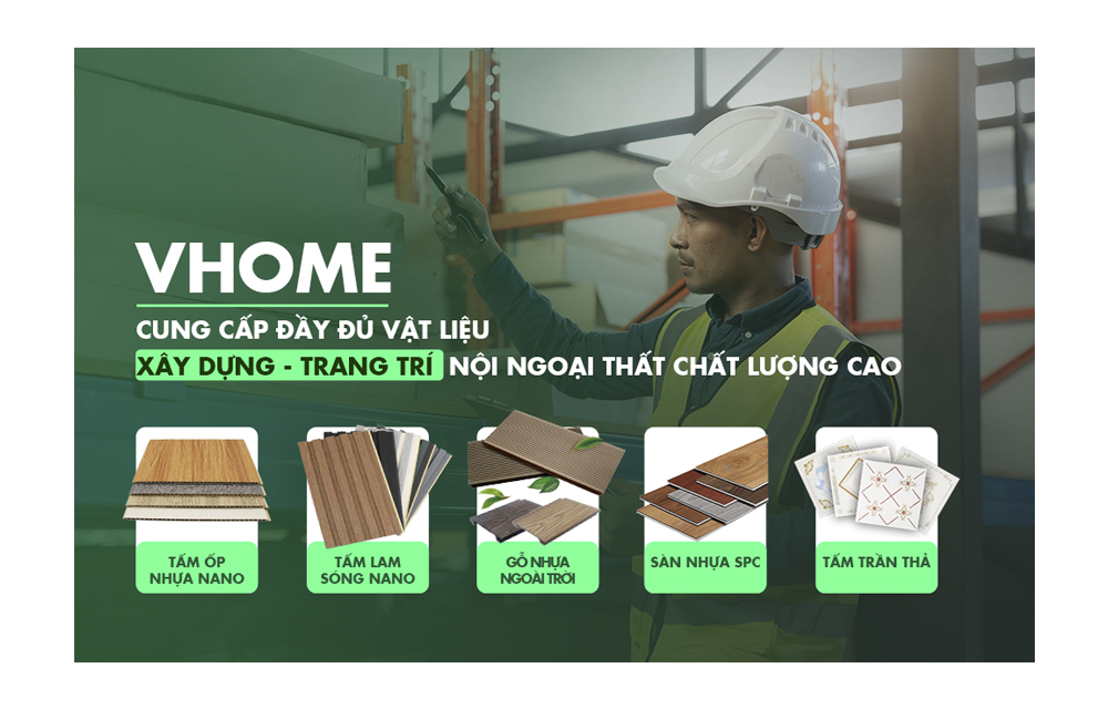 Tổng Kho Vật Liệu Xây Dựng Nội Ngoại Thất VHOME