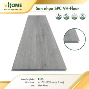 Sàn nhựa hèm khoá SPC VHOME - F05 4mm
