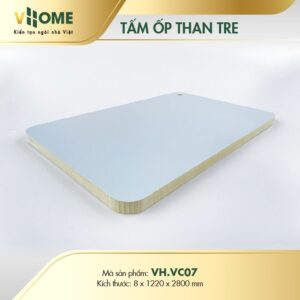 Tấm ốp than tre Màu Xanh VC07