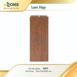 Lam hộp nhựa giả gỗ A41 10cm