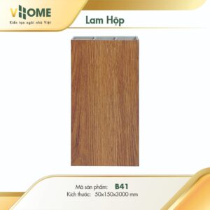 Lam hộp nhựa giả gỗ Vhome B41 15cm