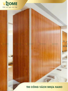 Phòng làm việc mới được tạo ra từ Vách Nhựa Nano VHOME