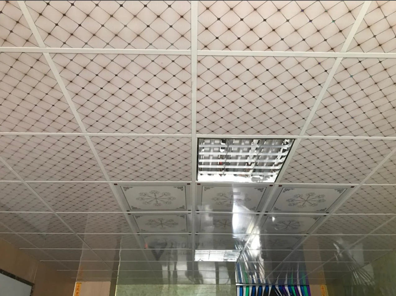 Hệ khung xương Vhome được ứng dụng trong việc lắp đặt trần nhựa