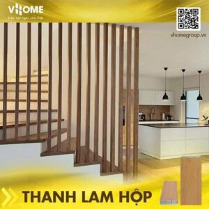 Ứng dụng của thanh lam hộp nhựa giả gỗ Vhome